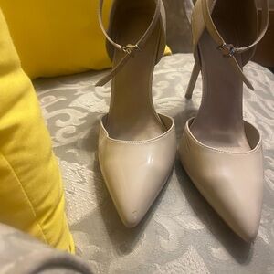 Chic Beige Women's Heels